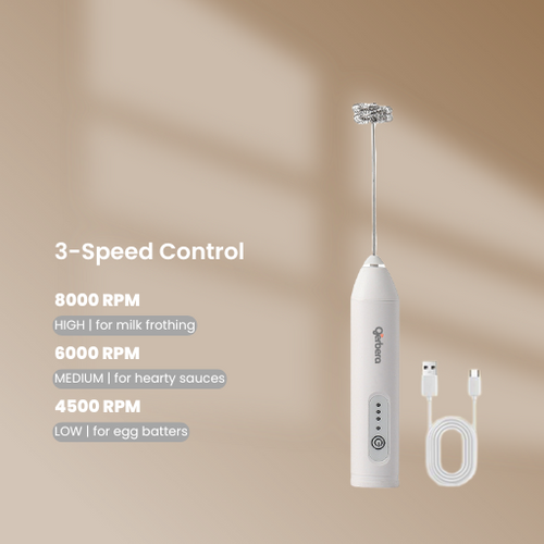 GERBERA 3-Speed Electric Milk Frother